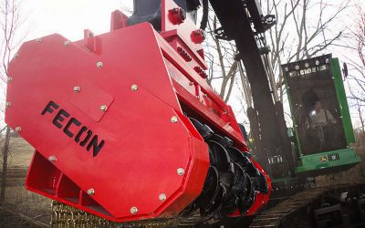 Bull Hog Excavator Mulching Head